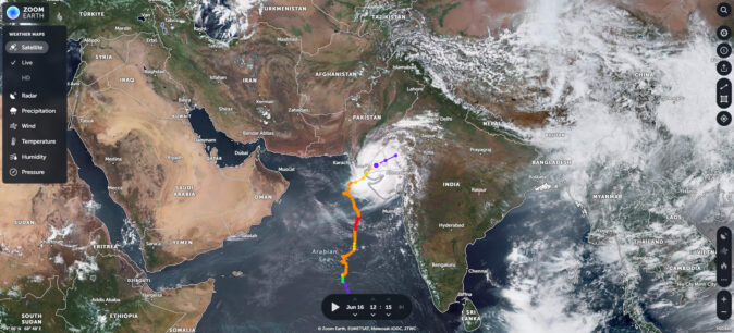 Biprajoy Cyclone Tracking