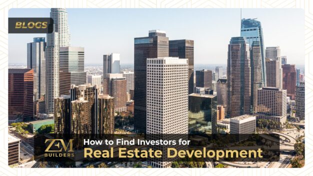 how to find investors for real estate development